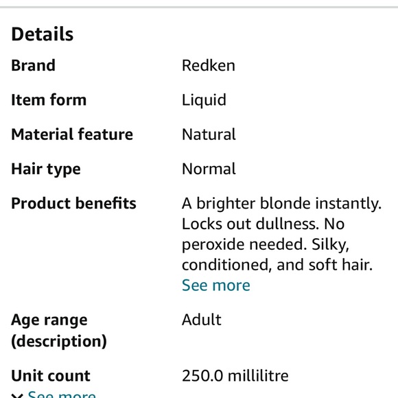 3 produits  ….Shampoo , revitalisant et traitement Redken blindage high bright - Picture 10 of 12